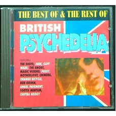 Various BEST OF & THE REST OF BRITISH PSYCHEDELIA (Action Replay Records – CDAR 1024) UK compilation CD (Psychedelic Rock, Pop Rock, Prog Rock)